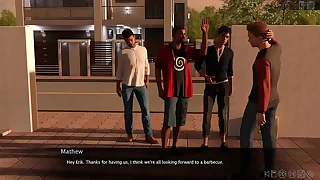 Summer Vaction #27 - Having BBQ connected with Eric, Carlos with the addition of Fab